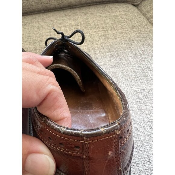 Florsheim Imperial VTG #93602 Kenmoor Shell Cordovan Wing-Tip - Sz 9.5 C